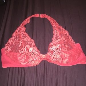 Deep coral orange Bralette by Natori
